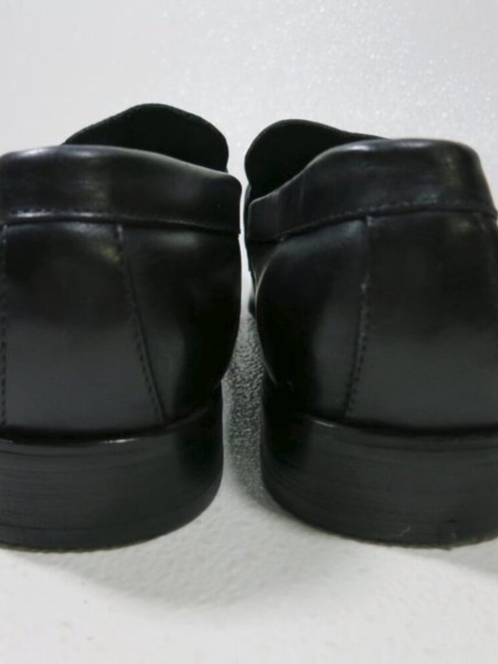 Carrucci Horse Bit Leather Dress Black Loafers Shoes Men's Footwear Sz 12 - Picture 4 of 8